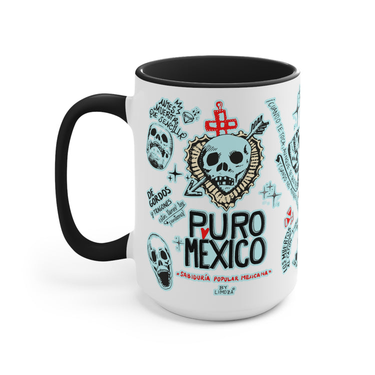 Taza de DÍA DE MUERTOS. Serie:PURO MÉXICO