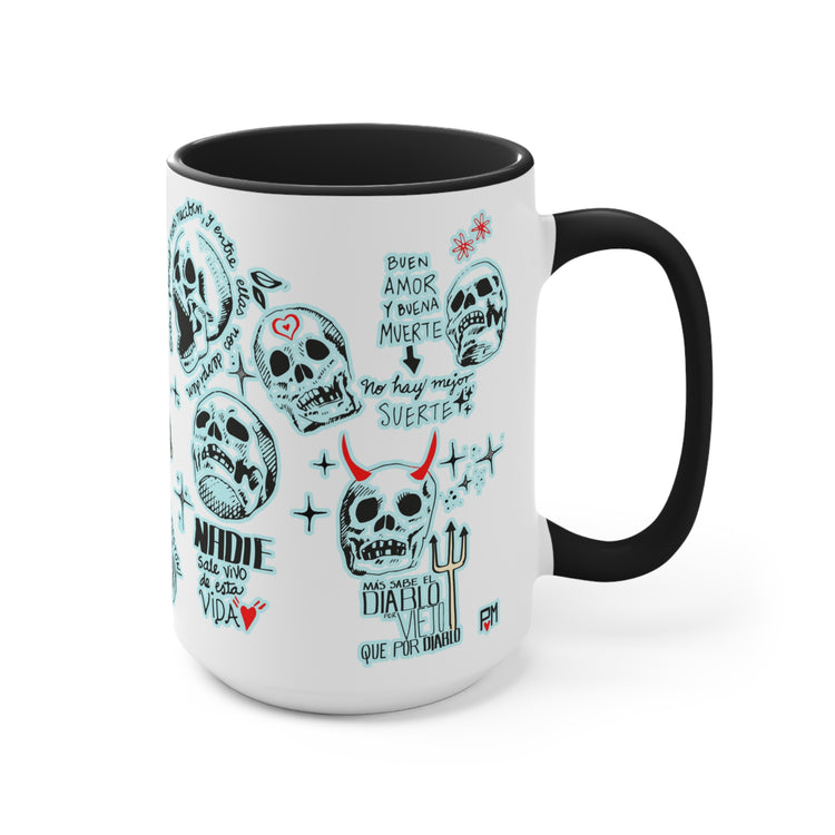 Taza de DÍA DE MUERTOS. Serie:PURO MÉXICO