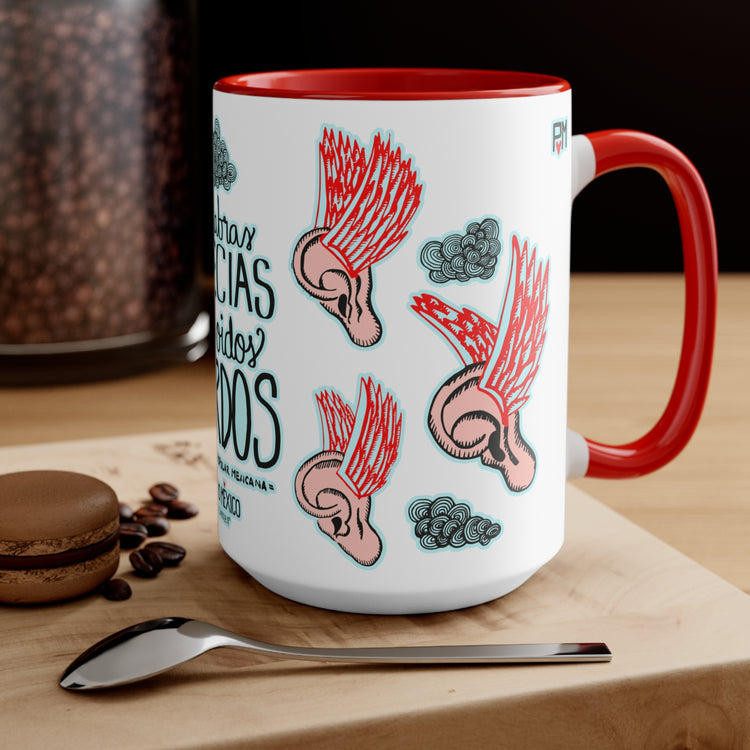 Taza de cerámica OÍDOS SORDOS - Mug - Serie: Puro México