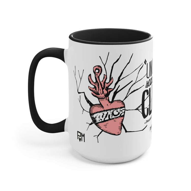 Taza de cerámica UN CLAVO SACA A OTRO CLAVO - Mug - Serie: Puro México