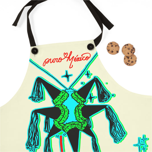 Delantal de lona DALE, DALE, DALE! - Apron - Serie: Puro México
