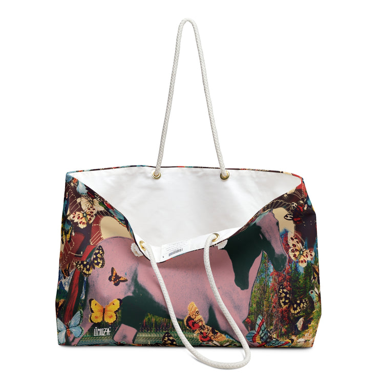 Bolso playero de lona PINK HORSE - Bag